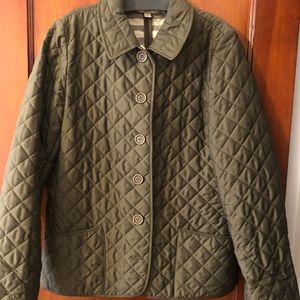 Burberry quilted jacket